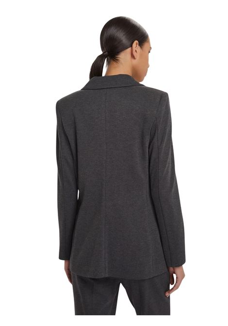 Giacca doppiopetto in jersey stretch - ANTRACITE Emme Marella | GEMMA006